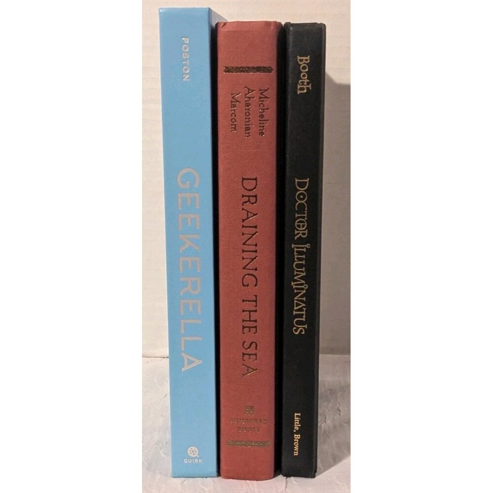 Set Of 3 Books Decor Color Coding Moody Academia Hardcover Home Staging Library - Picture 2 of 7